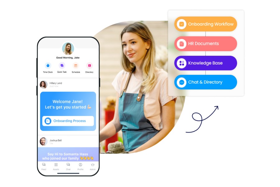 Connecteams onboarding app can ensure quicker and smoother onboarding 