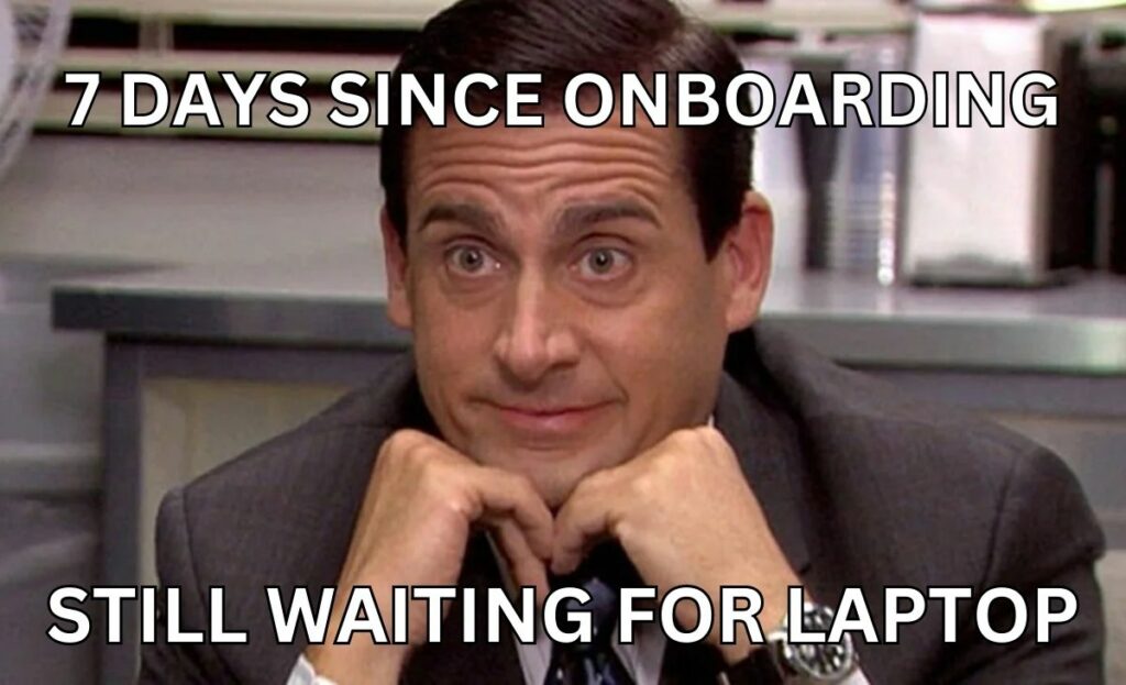 Onboarding joke